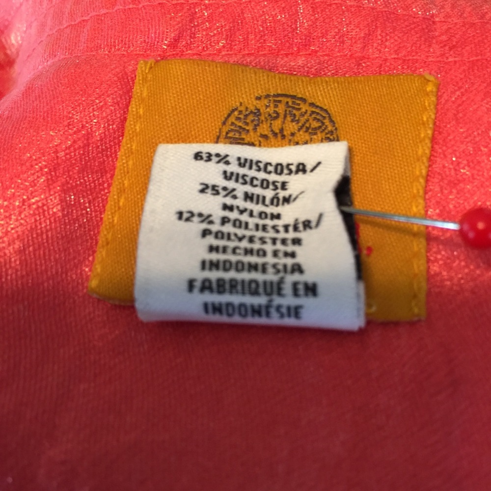 Ruby Rd. Woman Salmon Colored Jacket 16W - Picture 7 of 7